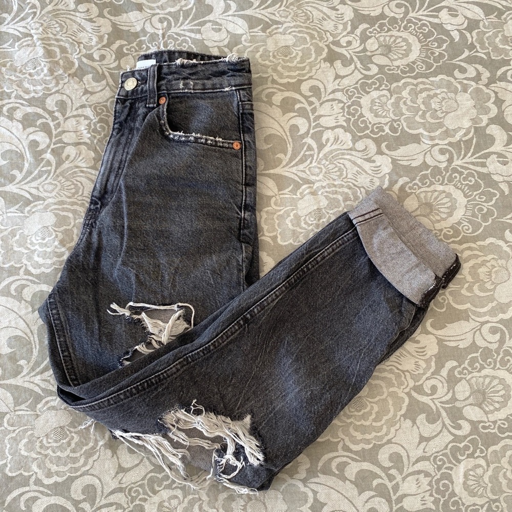 Zara mom jeans